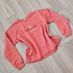 Vintage Womens MGM Salmon Pink Sweatshirt